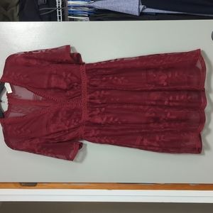 Light My Fire lace mini dress